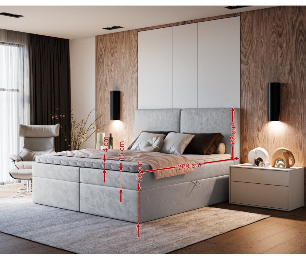 Kontinentales Bett Terra 9 Casablanca