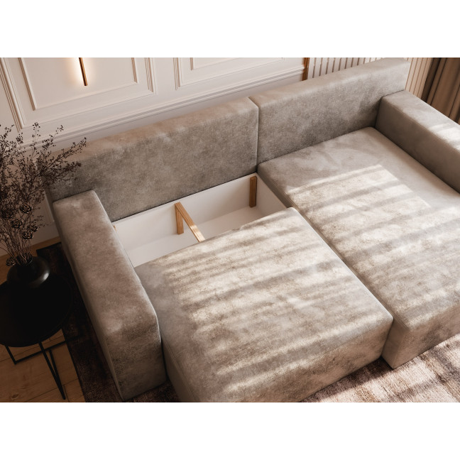 Ecksofa Sell mit Schlaffunktion Manila stoff