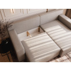 Ecksofa Sell mit Schlaffunktion Storm stoff