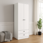 Kleiderschrank Ariva 80 Weiß