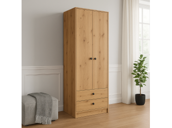 Kleiderschrank Ariva 80 Eiche Artisan