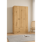 Kleiderschrank Ariva 110 Eiche Artisan