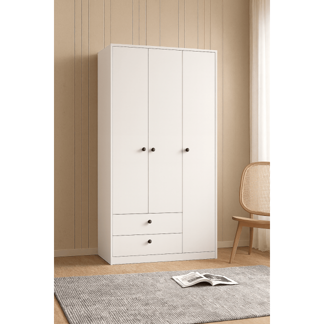 Kleiderschrank Ariva 110 Weiß