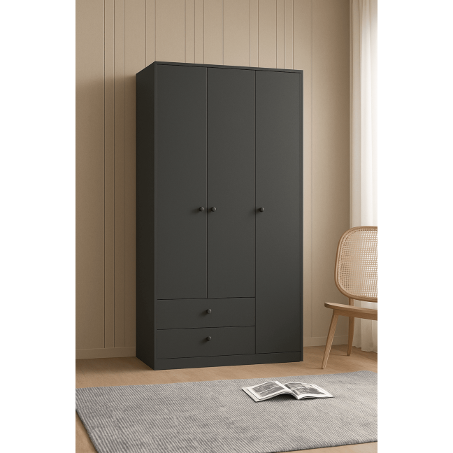 Kleiderschrank Ariva 110 Graphit
