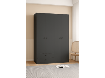 Kleiderschrank Ariva 140 Graphit