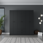 Kleiderschrank Ariva 200 Graphit