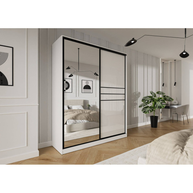 Schiebeschrank Trend 9 200 Glänzend