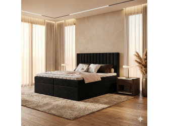 Kontinentales Bett Terra 2 – Auswahl an Stoffen