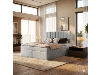 Kontinentales Bett Terra 3 – Auswahl an Stoffen