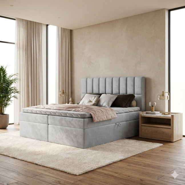 Kontinentales Bett Terra 7 – Auswahl an Stoffen