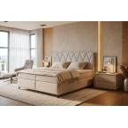 Kontinentales Bett Terra 14 – Auswahl an Stoffen