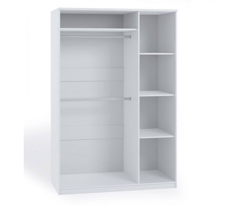 Schrank Lakas BO SZ3D Weiß