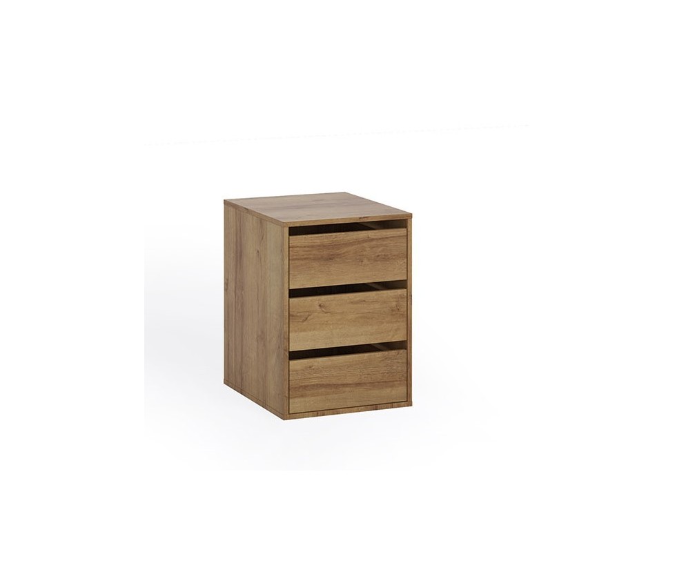 Schrank Lakas BO SZ3D Eiche Gold